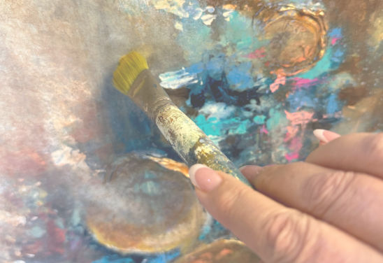 Atelier d'art plastique en province de Liège - Françoise Viatour